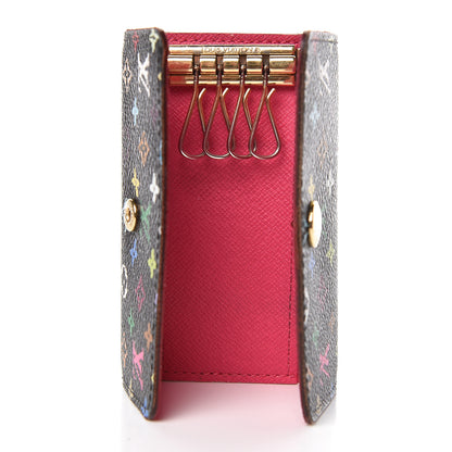 Louis Vuitton Monogram Multicolor Multicles 4 Key Holder Black Grenade 5 of 10