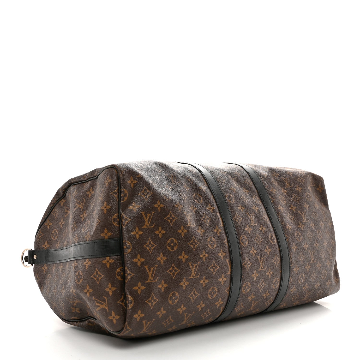 Louis Vuitton Monogram Macassar Keepall Bandouliere 55 3 of 12