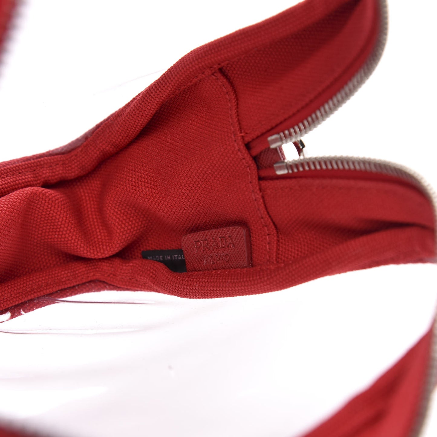 Plexiglass Canapa Pouch Red
