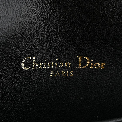 Christian Dior Patent Cannage Lady Dior Chain Pouch Black 6 of 10
