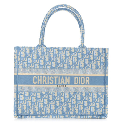 Christian Dior Oblique Medium Book Tote Turquoise 1 of 10