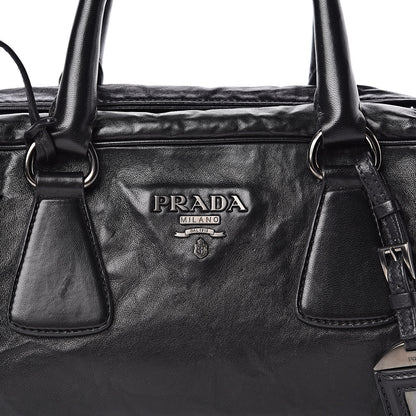 Prada Nappa Antique Bowler Black 10 of 10