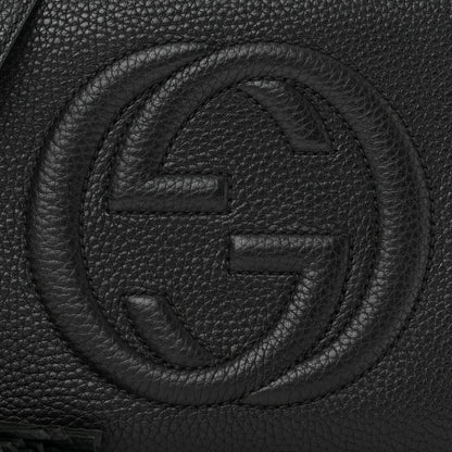 Gucci Pebbled Calfskin Small Soho Disco Bag Black 8 of 10
