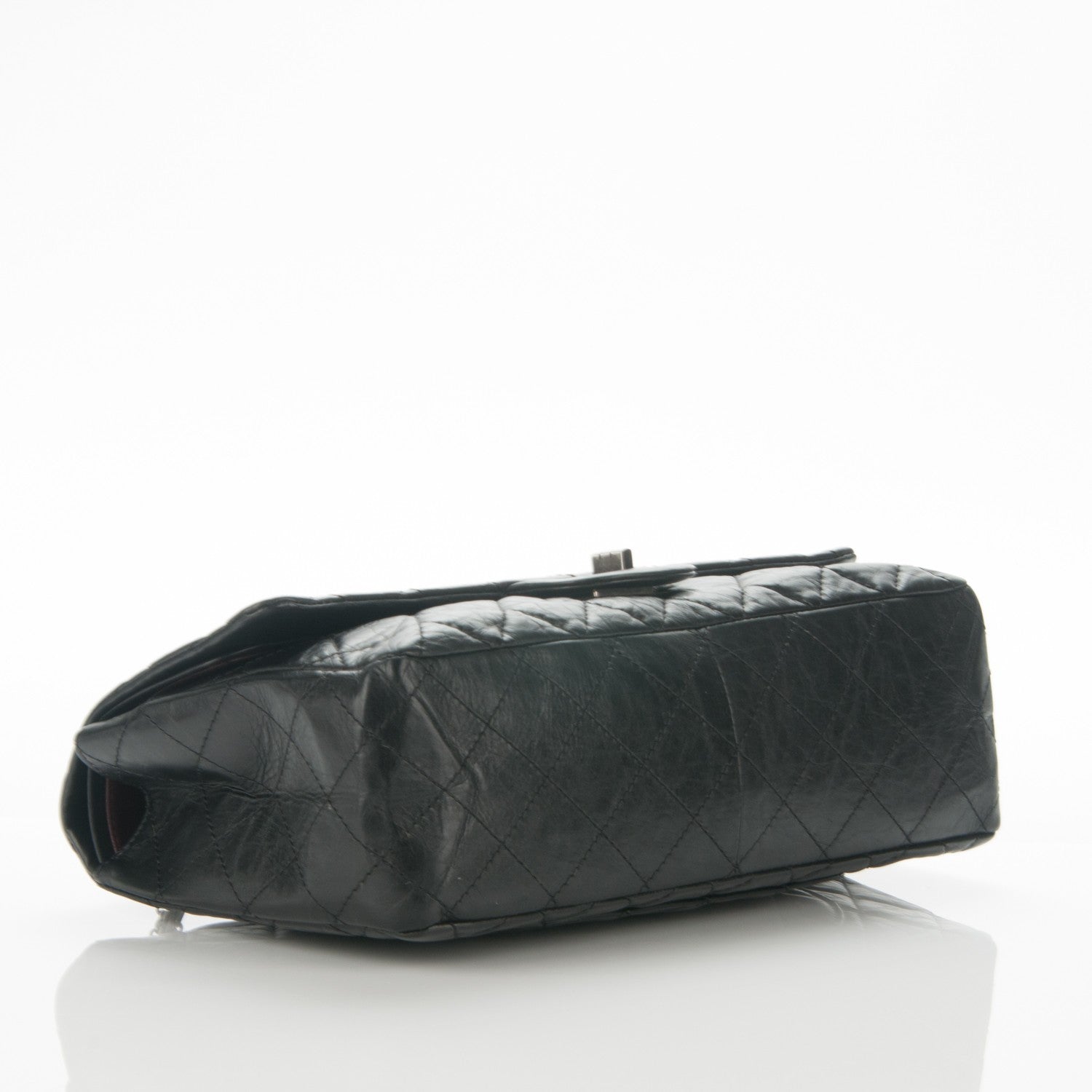 Chanel Aged Calfskin Quilted 2.55 Reissue 227 Flap Black 4 of 7