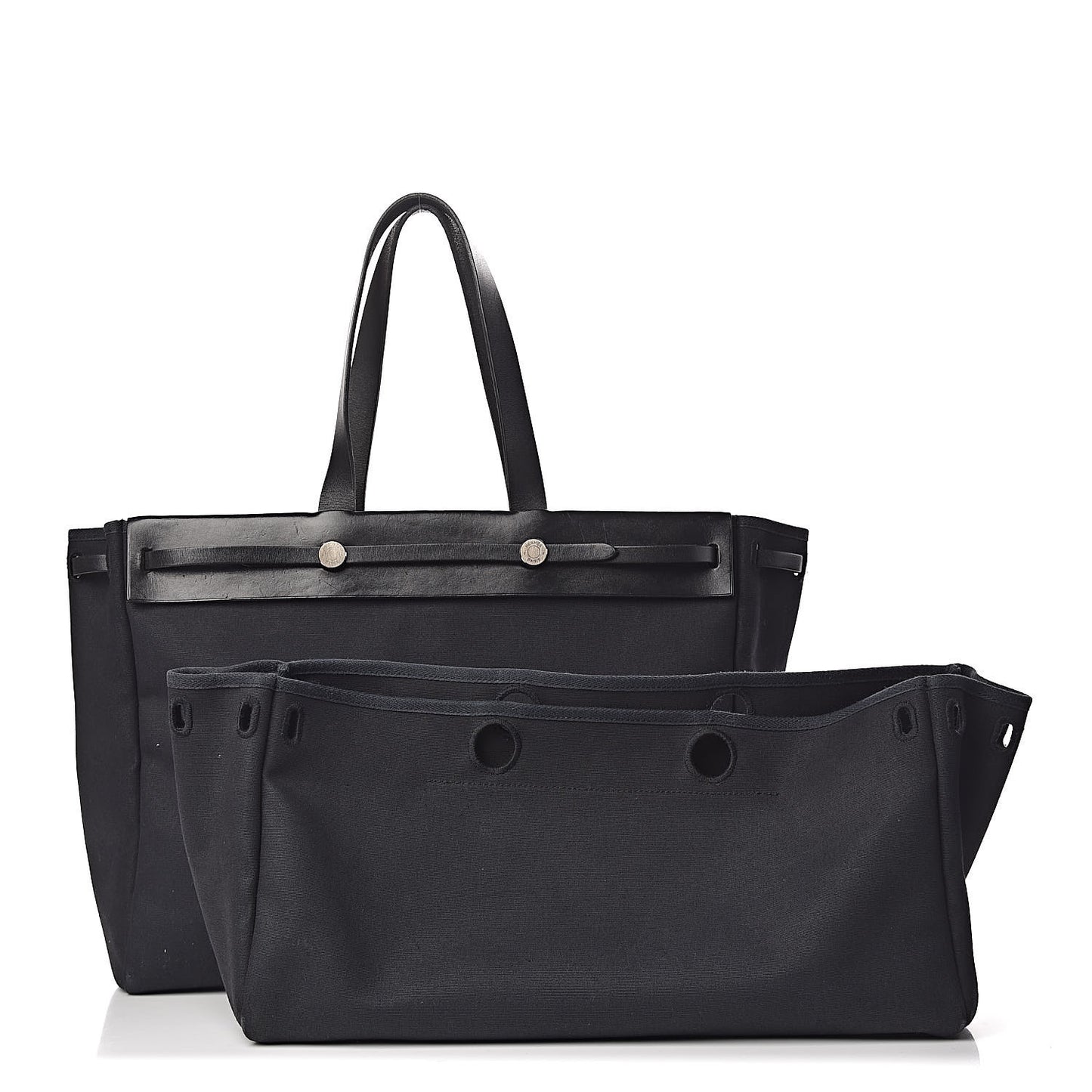 Toile Vache Hunter Herbag Cabas MM Black