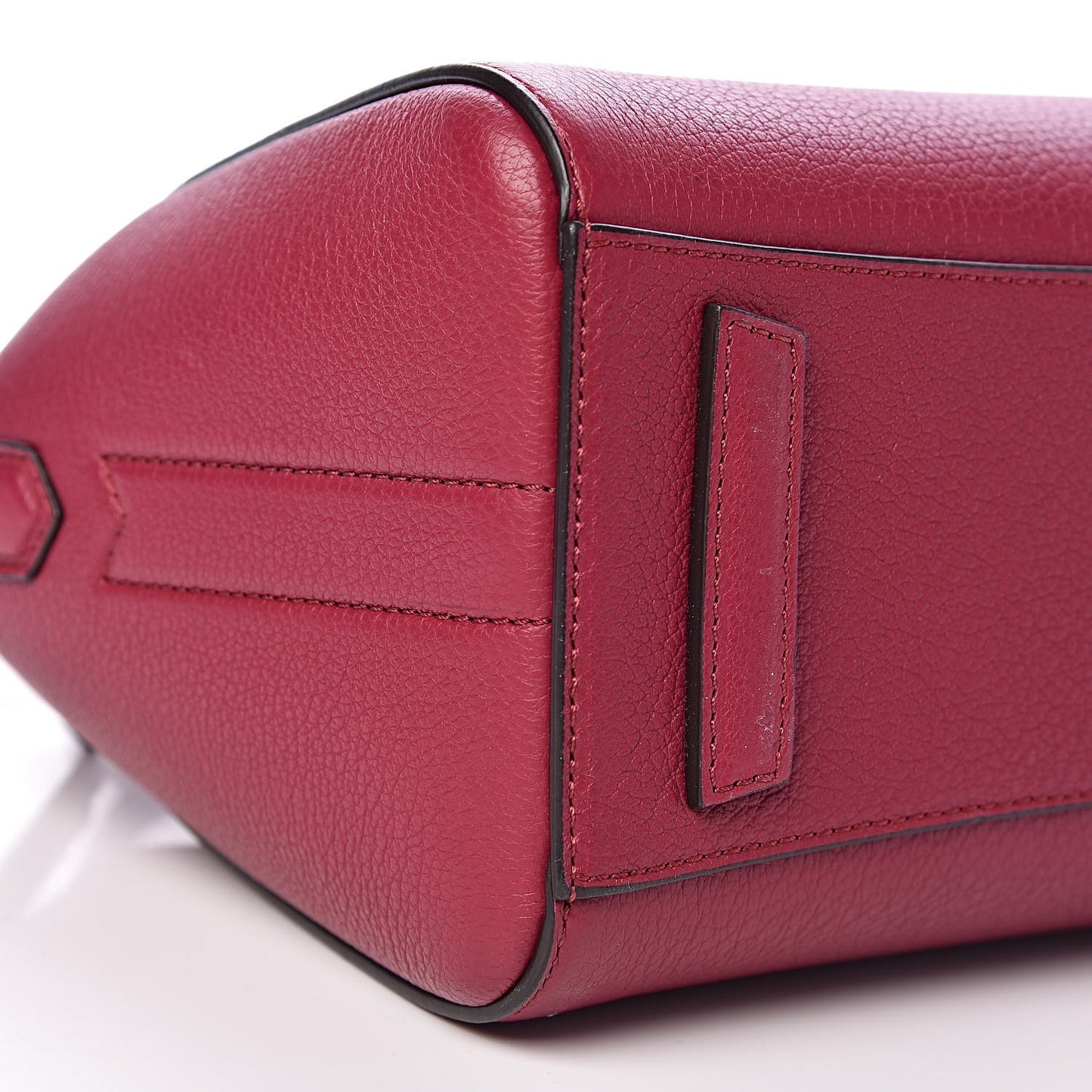 Sugar Goatskin Mini Antigona Fig Pink