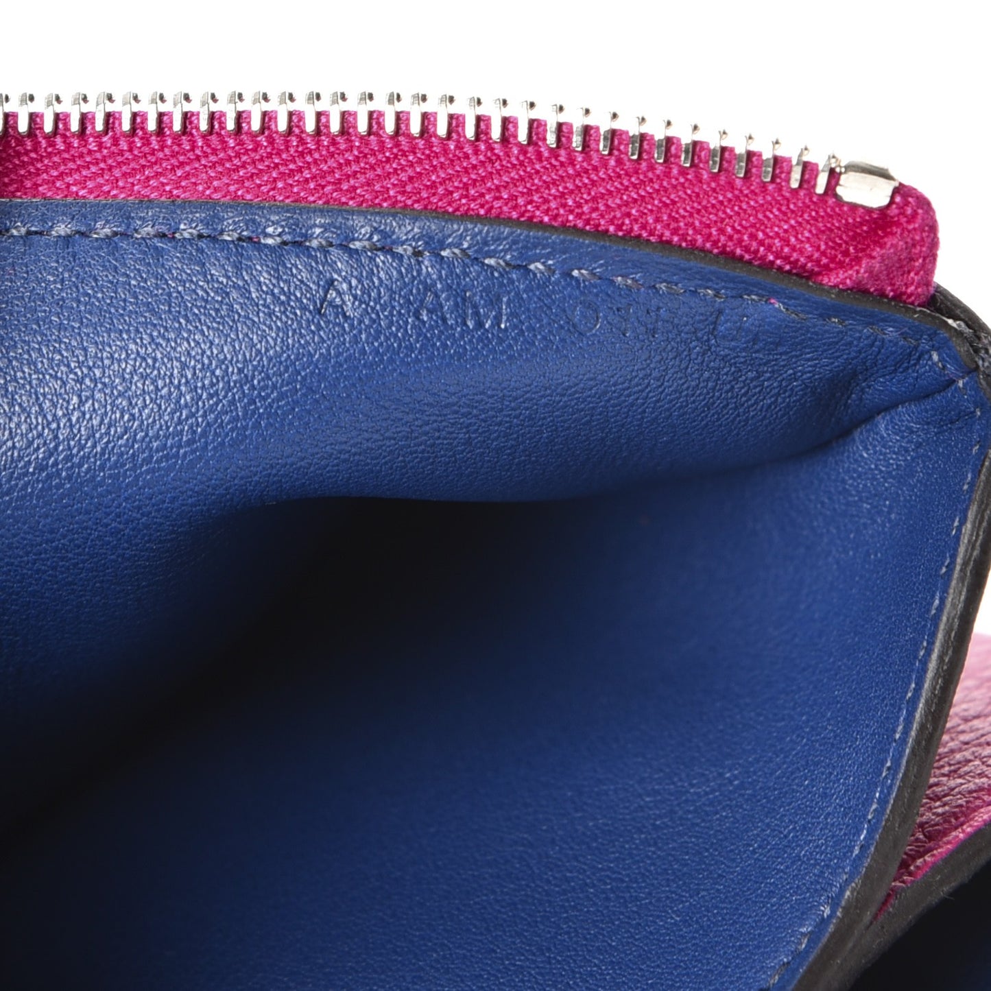 Evercolor Small Atout Pouch Rose Pourpre Bleu Saphir