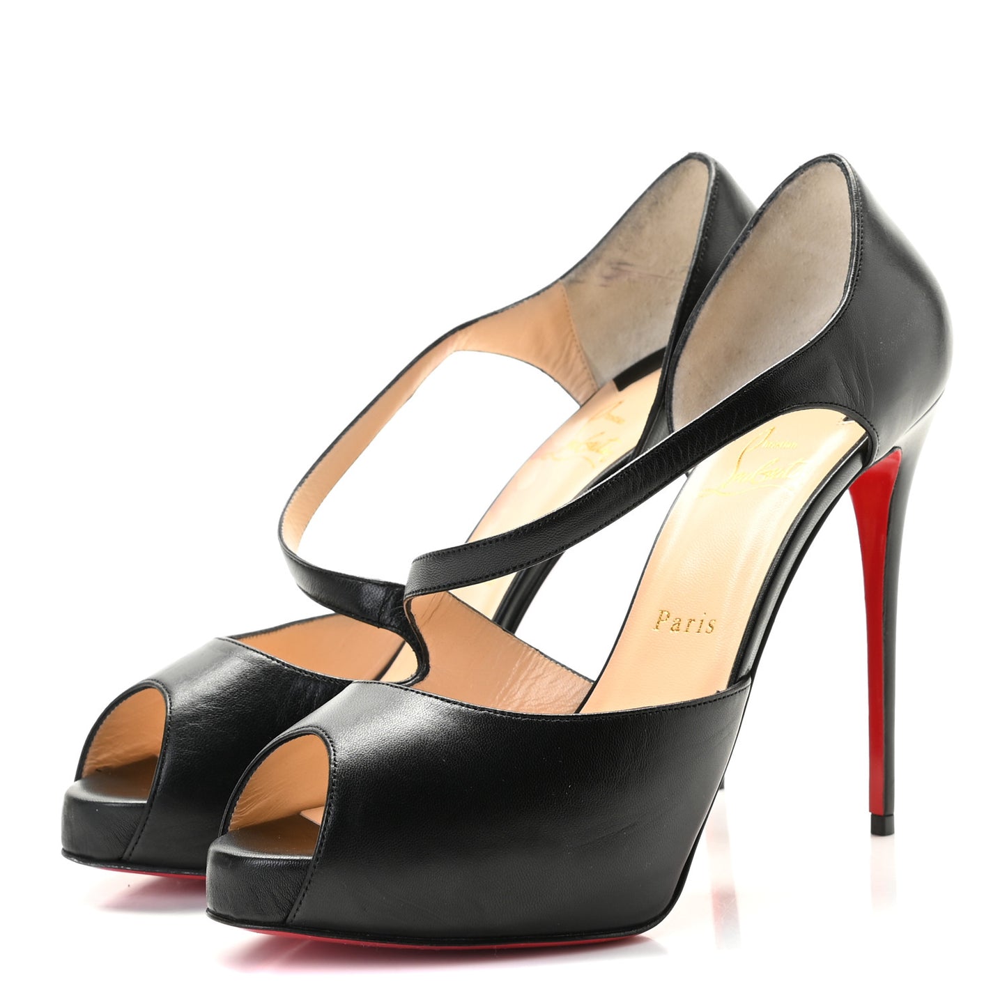 Calfskin Catchy Two 120 Pumps 40 Black