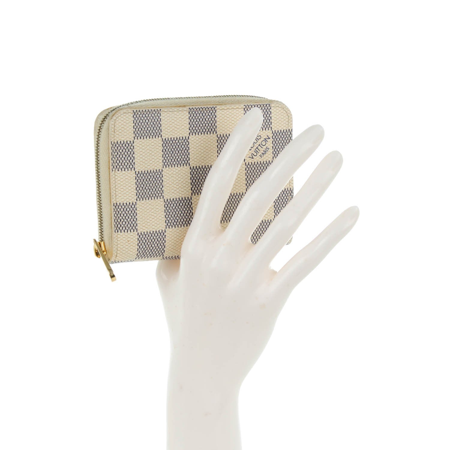 Louis Vuitton Damier Azur Zippy Coin Purse 2 of 9