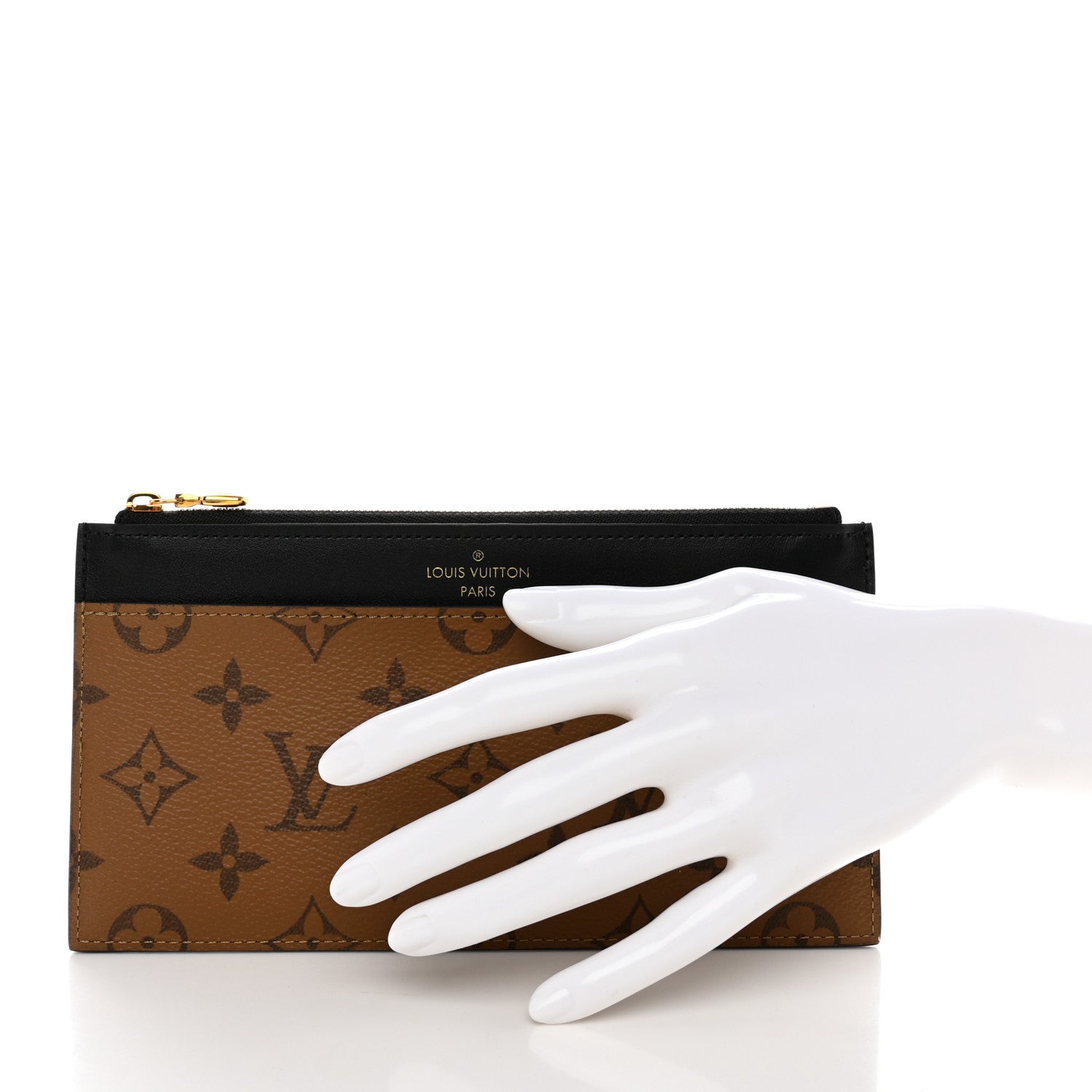 Louis Vuitton Reverse Monogram Slim Purse 2 of 7