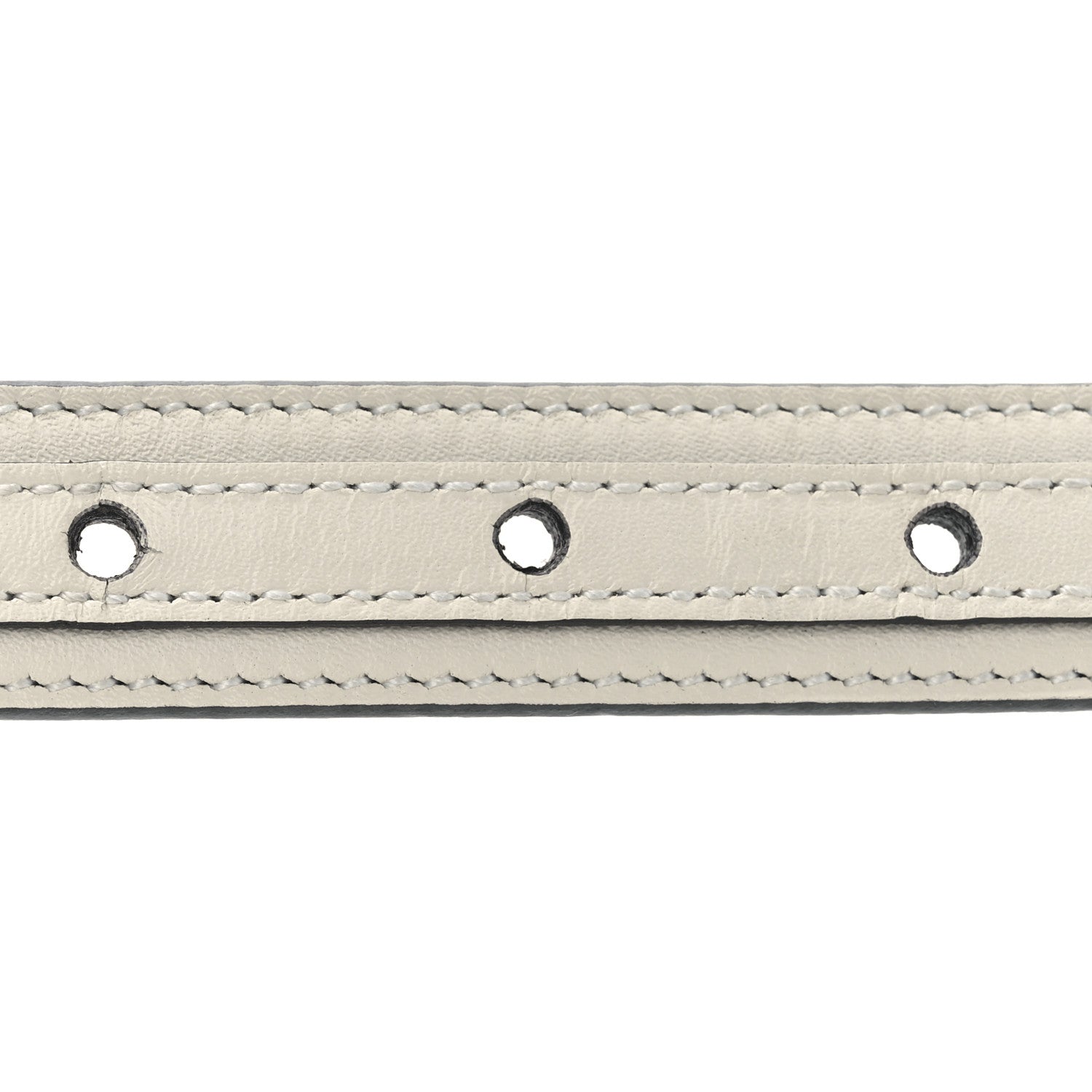 Gucci Calfskin 20mm Torchon Double G Sylvie Belt 85 34 Off White Blue Red 3 of 6