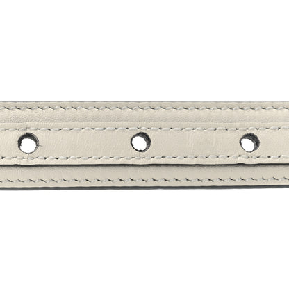Gucci Calfskin 20mm Torchon Double G Sylvie Belt 85 34 Off White Blue Red 3 of 6