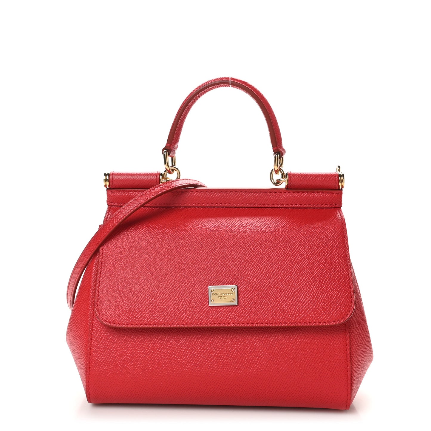 Dauphine Small Miss Sicily Satchel Red
