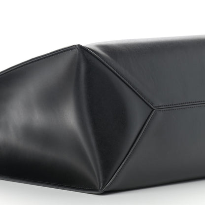 Givenchy Calfskin Logo Debossed Medium Shopper Tote Black 7 of 10