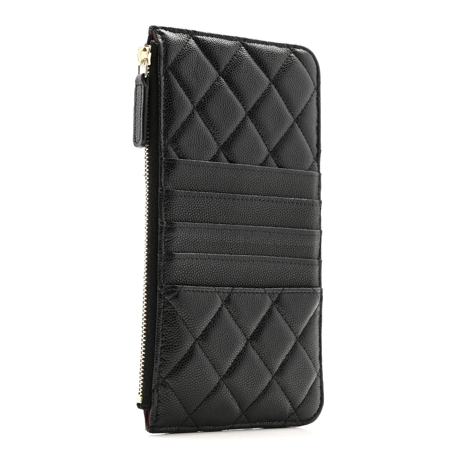 Chanel Caviar Quilted Classic iPhone Pouch Black 3 of 10