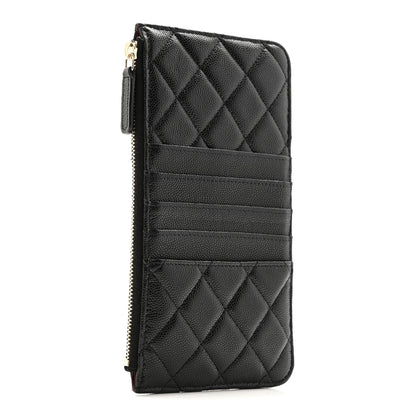 Chanel Caviar Quilted Classic iPhone Pouch Black 3 of 10