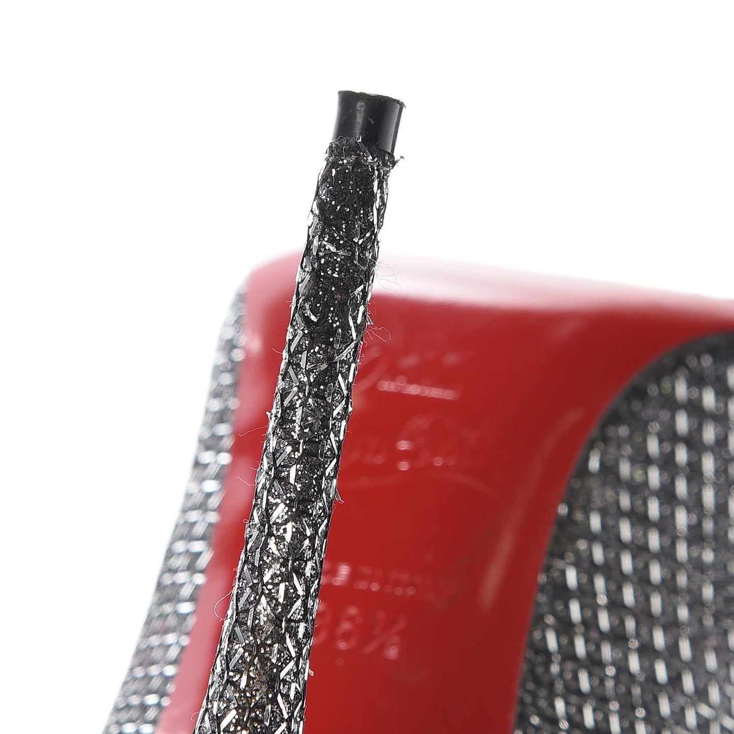 Glitter Diams Pigalle Follies 100 Pumps 36.5 Antic Silver