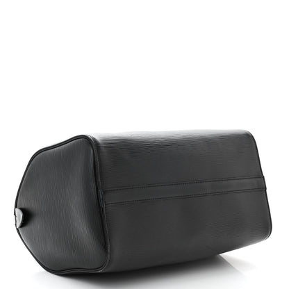 Louis Vuitton Epi Speedy 35 Black 4 of 12