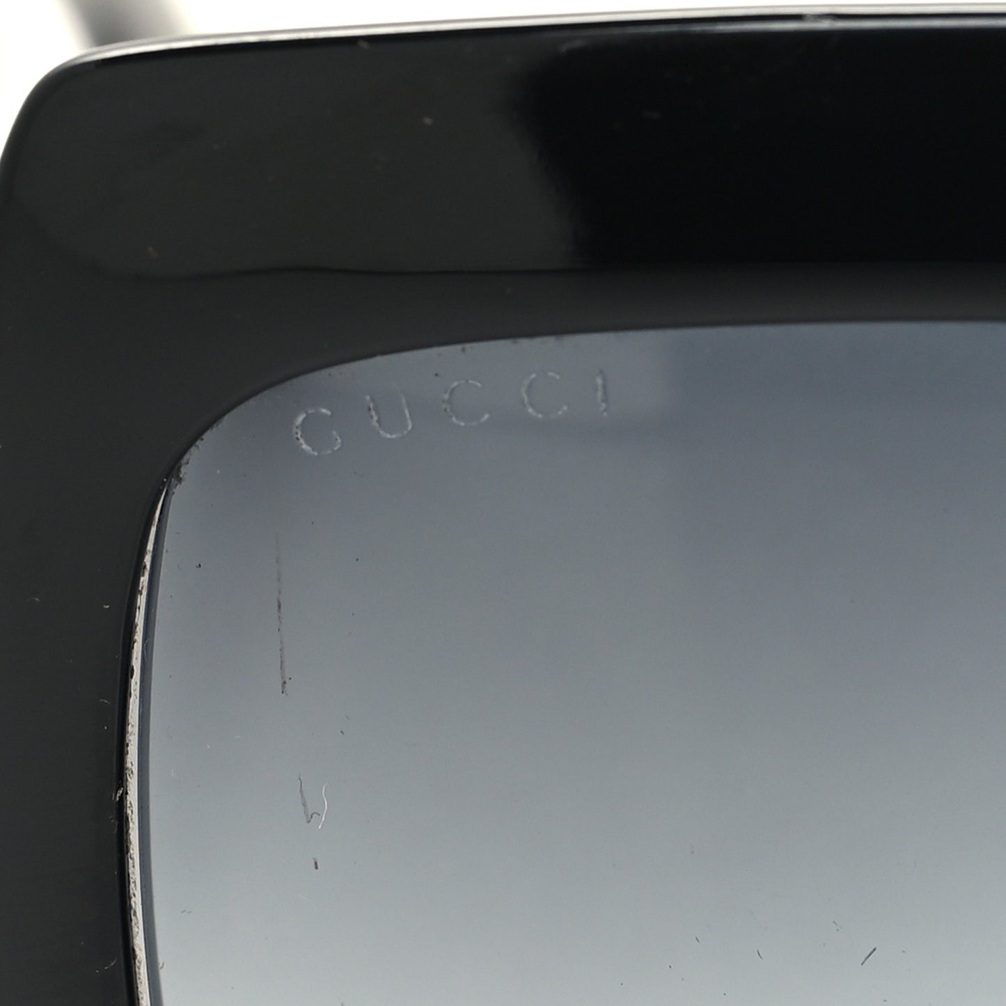 Acetate Square Frame Sunglasses GG0053S Black