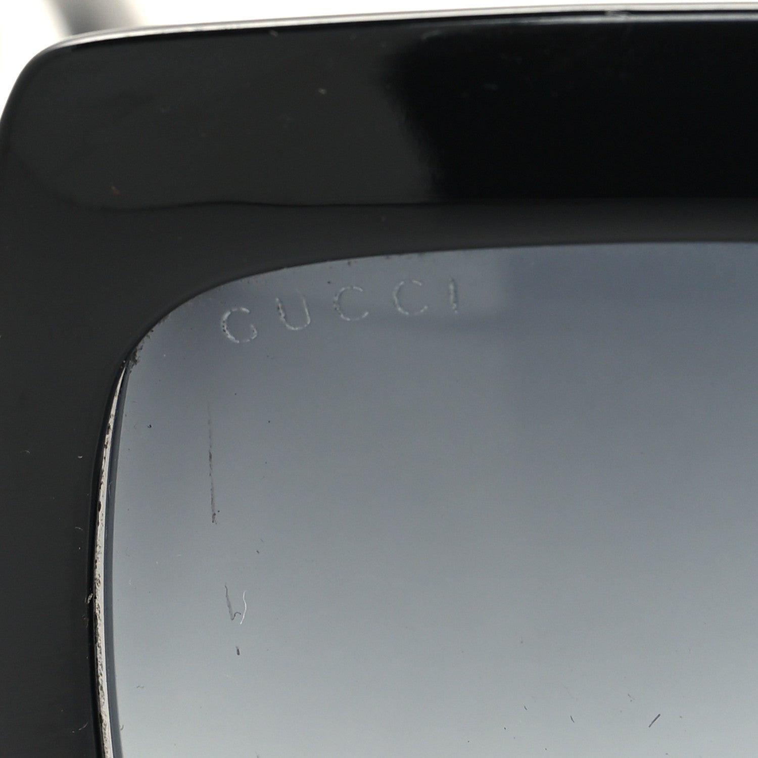 Gucci Acetate Square Frame Sunglasses GG0053S Black 7 of 9