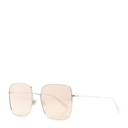 Christian Dior Metal Stellaire 1 Square Sunglasses Silver 1 of 10