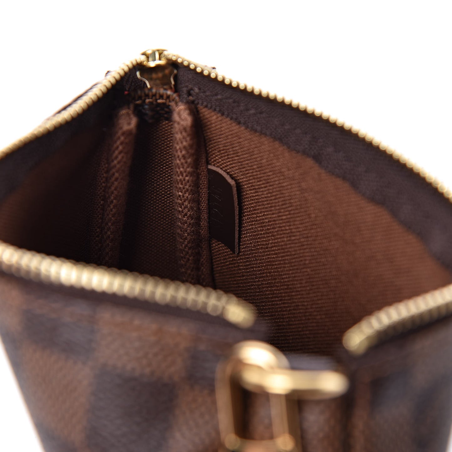 Damier Ebene 2016 Christmas Animation Mini Pochette Accessories