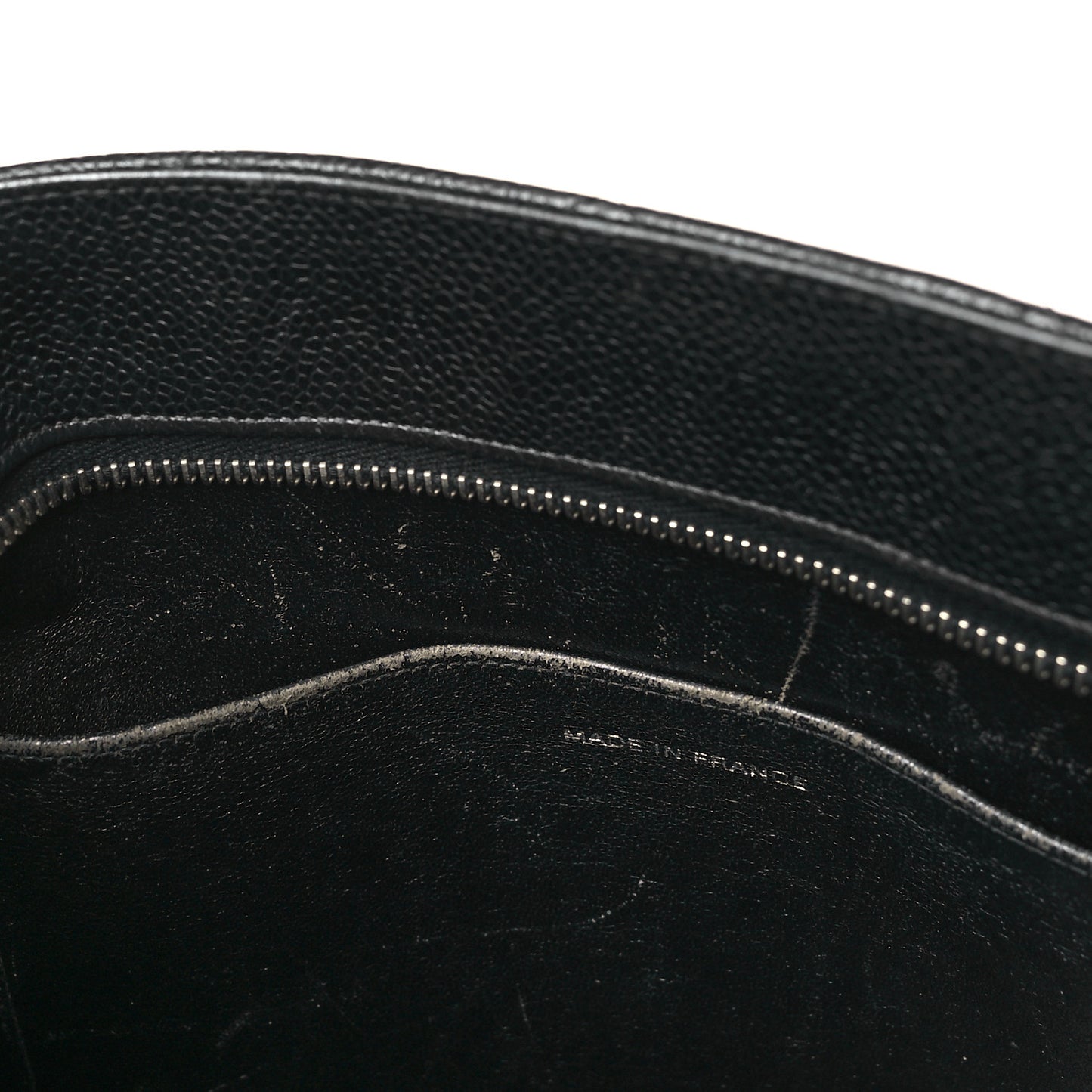 Caviar Quilted Medallion Tote Black