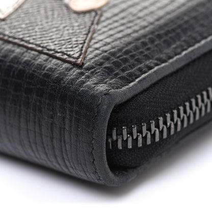Dolce & Gabbana Dauphine Family Patch Zip Around Wallet Black 11 of 11