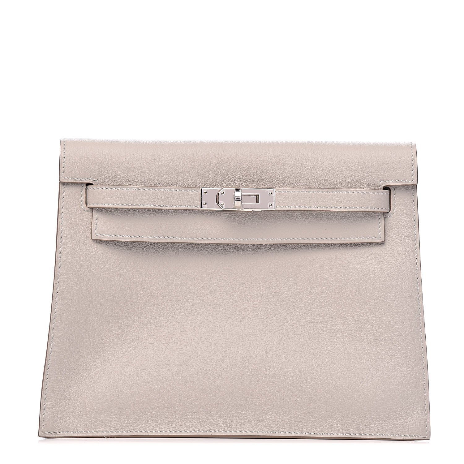 Hermes Evercolor Kelly Danse Belt Bag Gris Perle 1 of 8