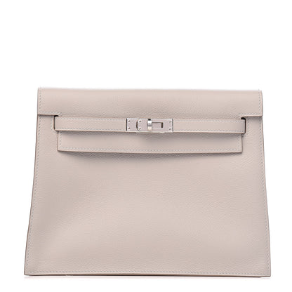Hermes Evercolor Kelly Danse Belt Bag Gris Perle 1 of 8