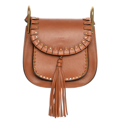 Chloe Calfskin Small Hudson Shoulder Bag Caramel 1 of 8