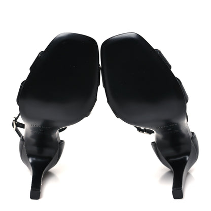Hermes Calfskin Joy 105 Sandals 38.5 Black 6 of 9