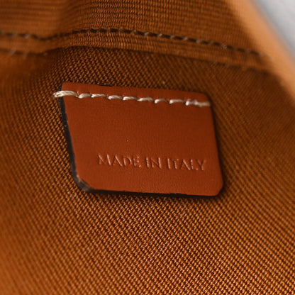 Celine Triomphe Canvas Mini Triangle Crossbody Bag Tan 6 of 11