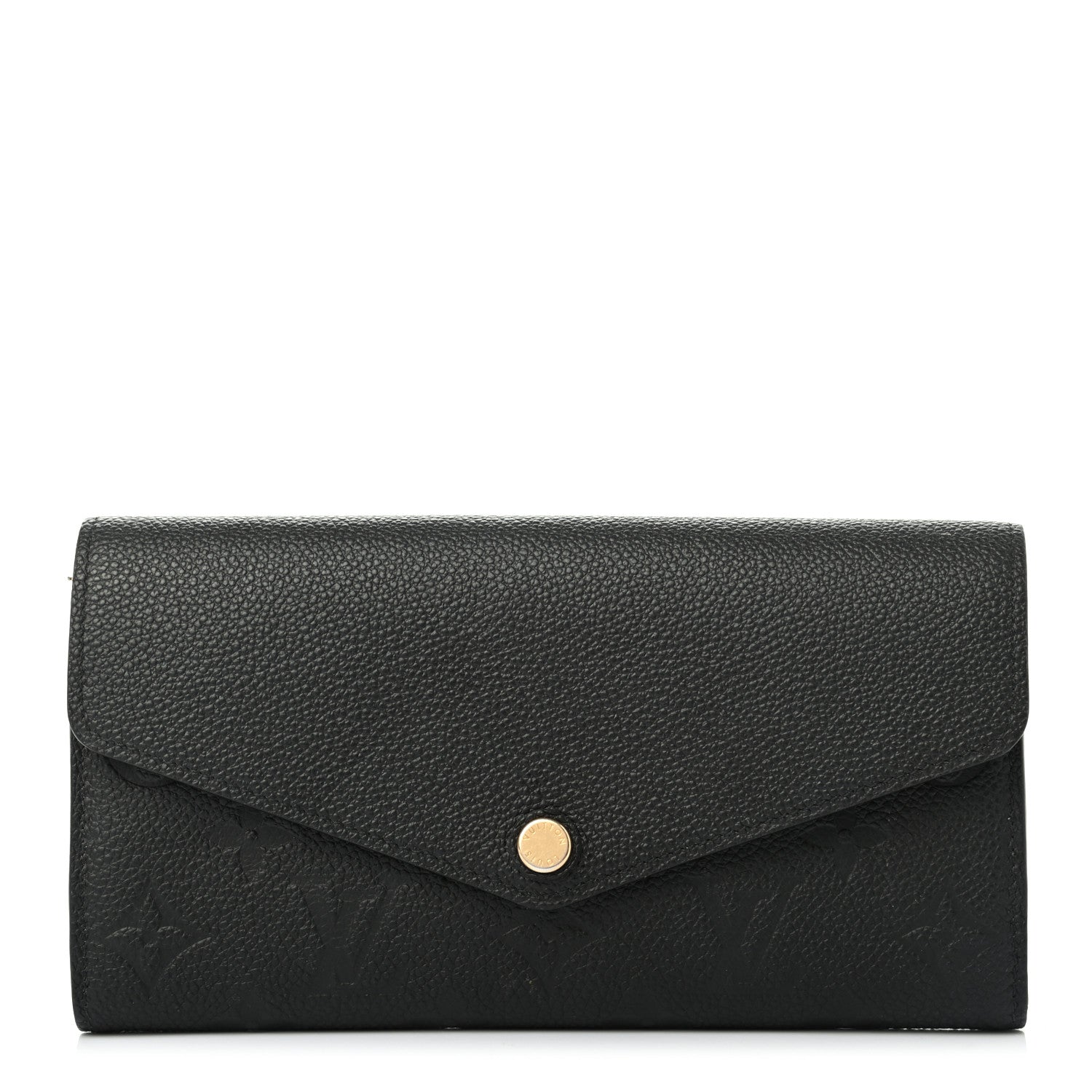 Louis Vuitton Empreinte Sarah Wallet NM Black 1 of 8
