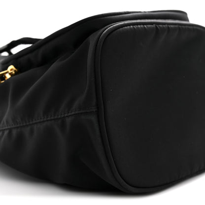 Prada Re-Nylon Duet Drawstring Shoulder Bag Black 8 of 10