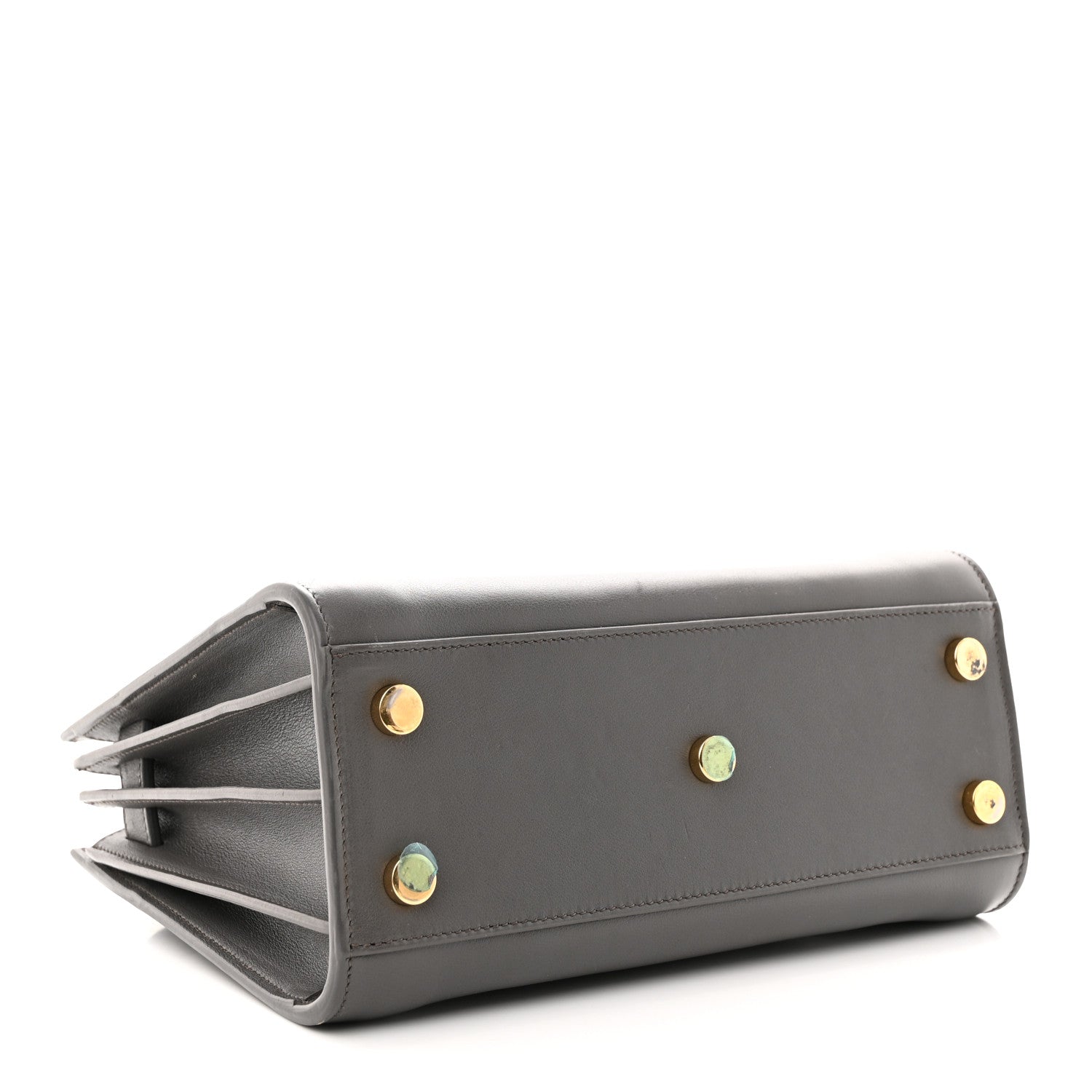 Saint Laurent SAINT LAURENT Calfskin Nano Sac De Jour Fog 4 of 12