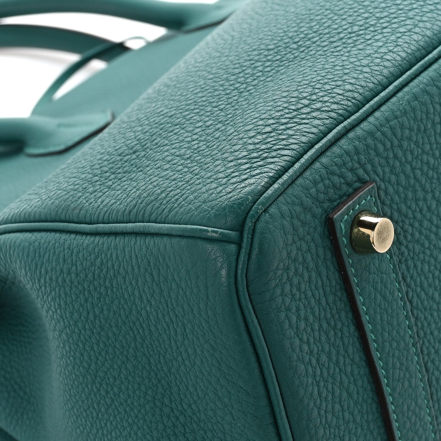 Hermes Togo BIRKIN 35 Malachite 12 of 16