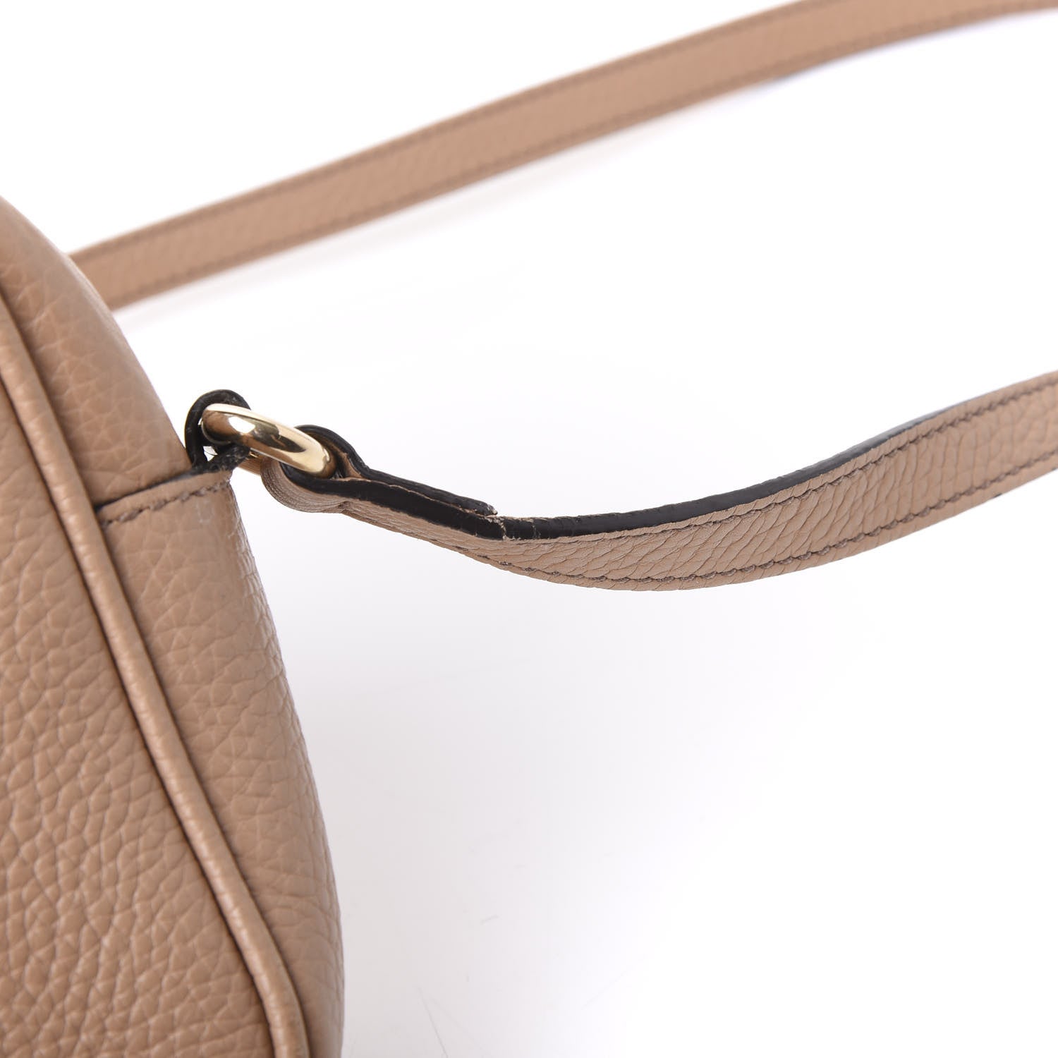 Gucci Pebbled Calfskin Small Soho Disco Bag Rose Beige 10 of 11