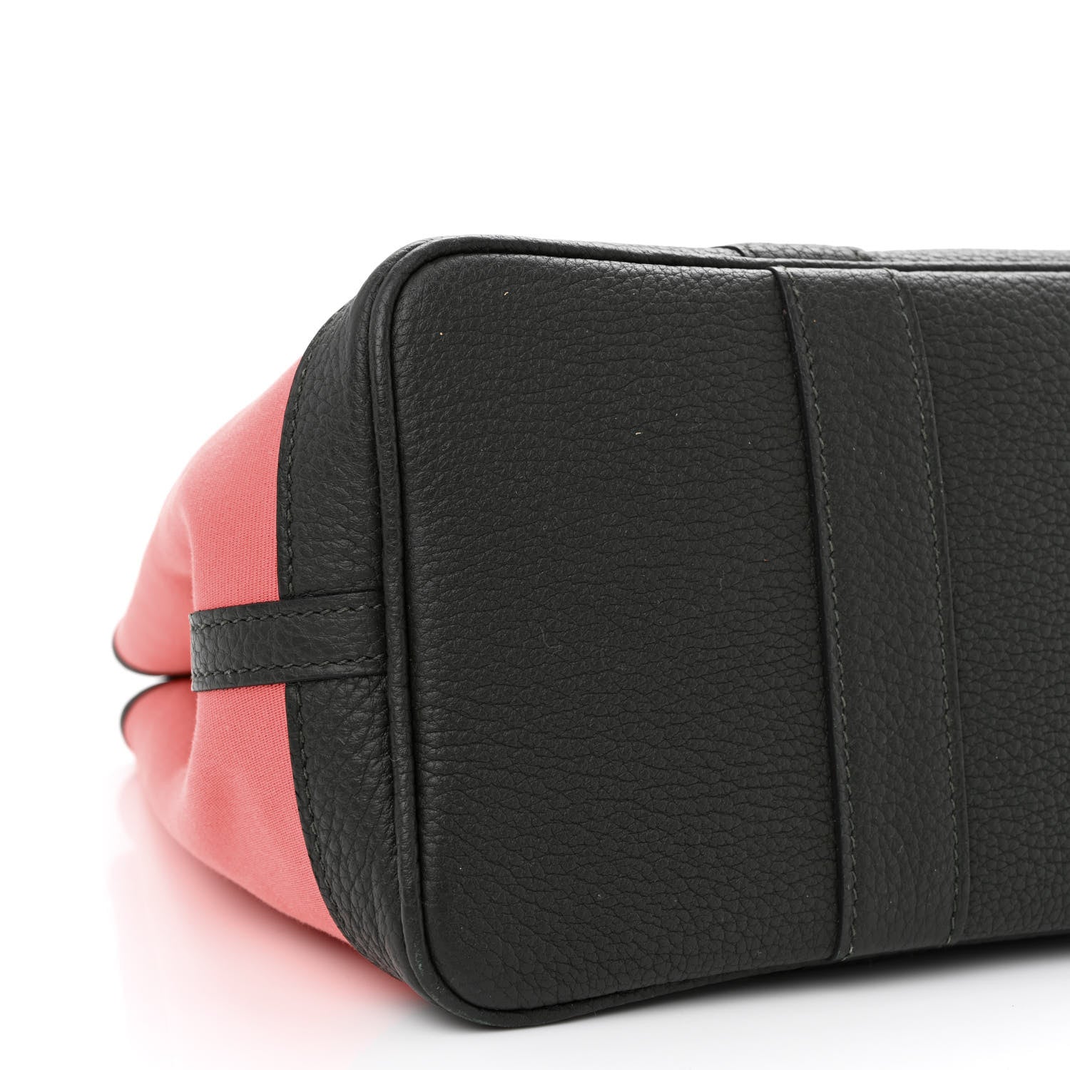 Hermes Toile Officier Negonda Garden Party 30 TPM Rose Azalee Vert Fonce 9 of 10