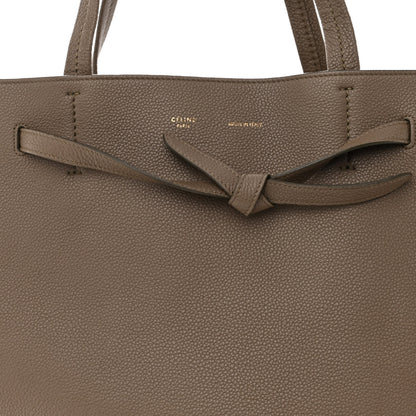 Celine Soft Grained Calfskin Small Belt Cabas Phantom Taupe 6 of 8