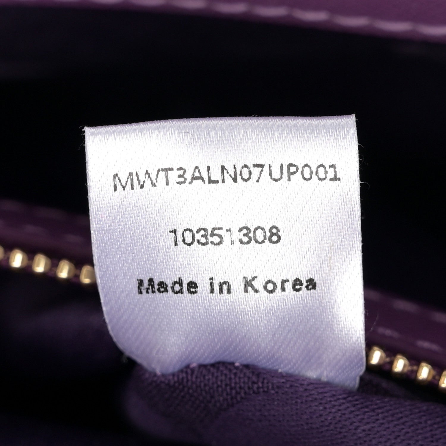 MCM Saffiano Nuovo Tote Purple 8 of 13