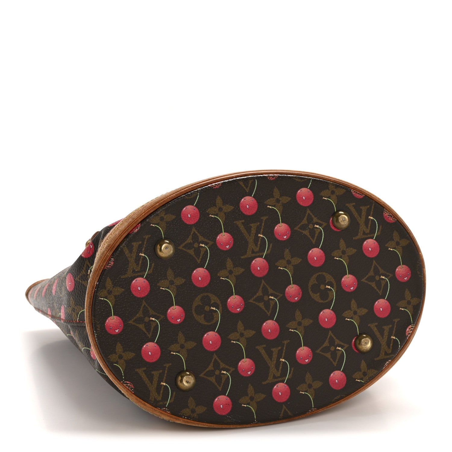 Louis Vuitton Monogram Cerises Bucket Bag 4 of 12