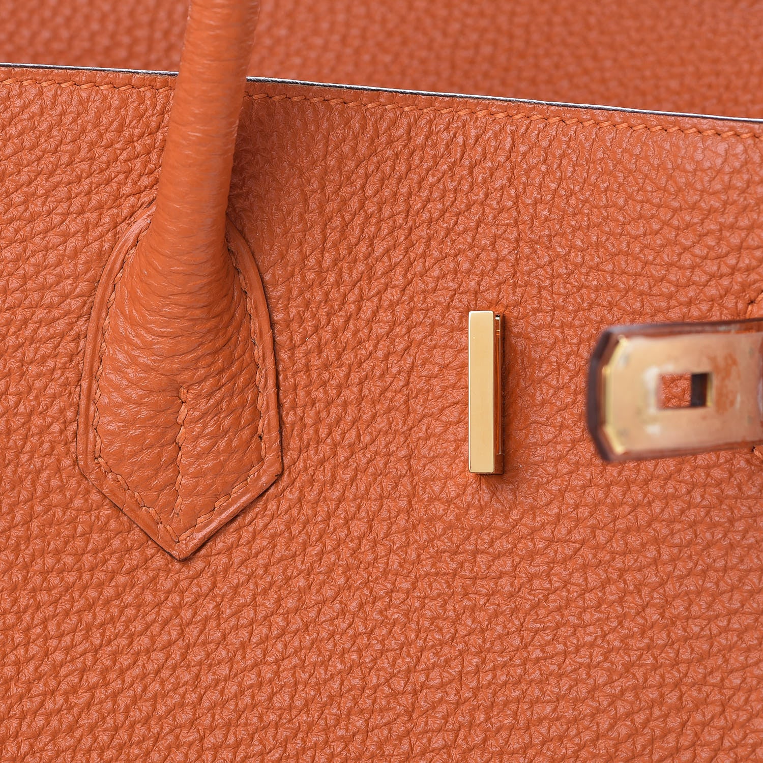 Hermes Togo Birkin 35 Orange 25 of 37