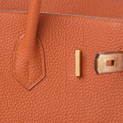 Hermes Togo Birkin 35 Orange 25 of 37