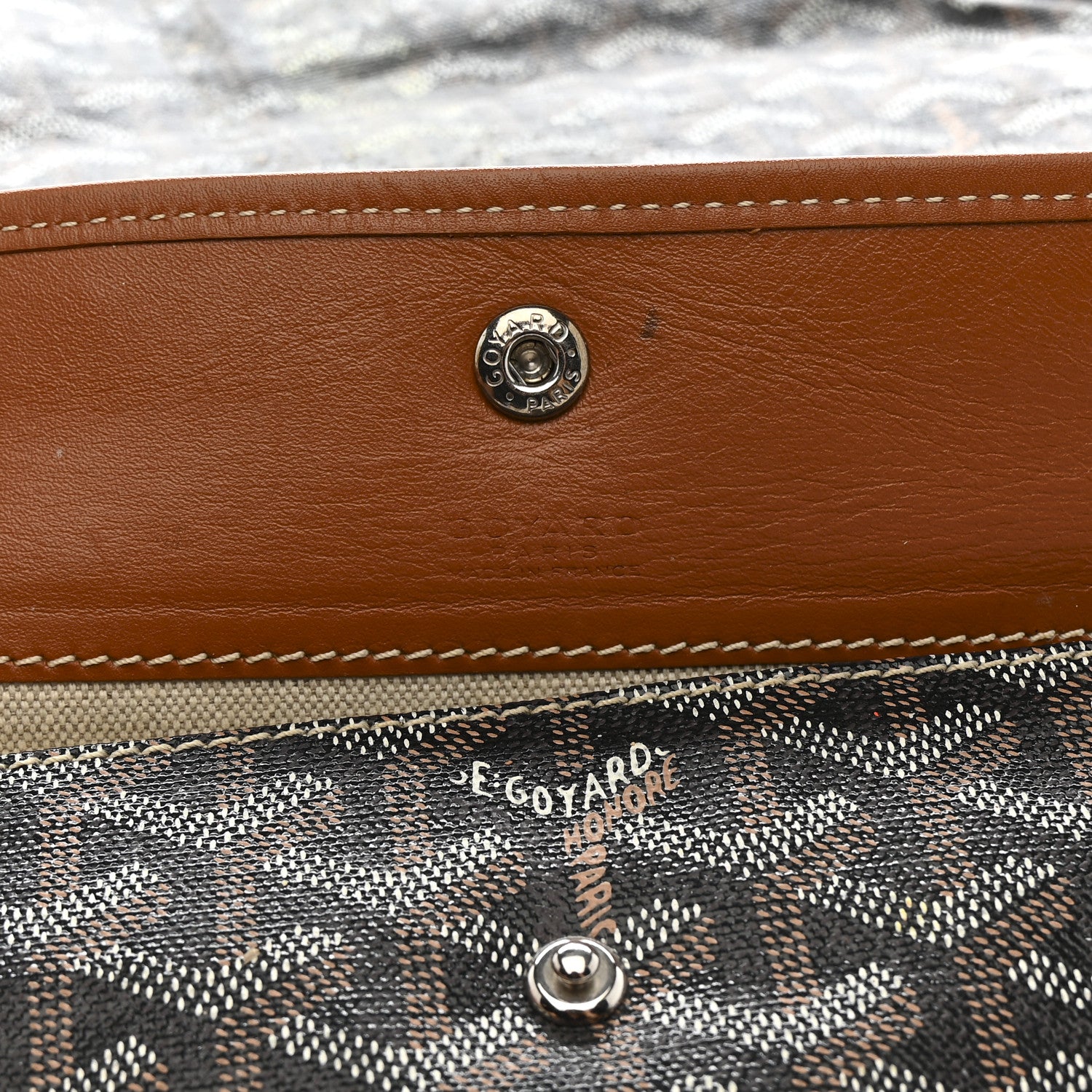 Goyard Goyardine Saint Louis PM Black Gold 18 of 22