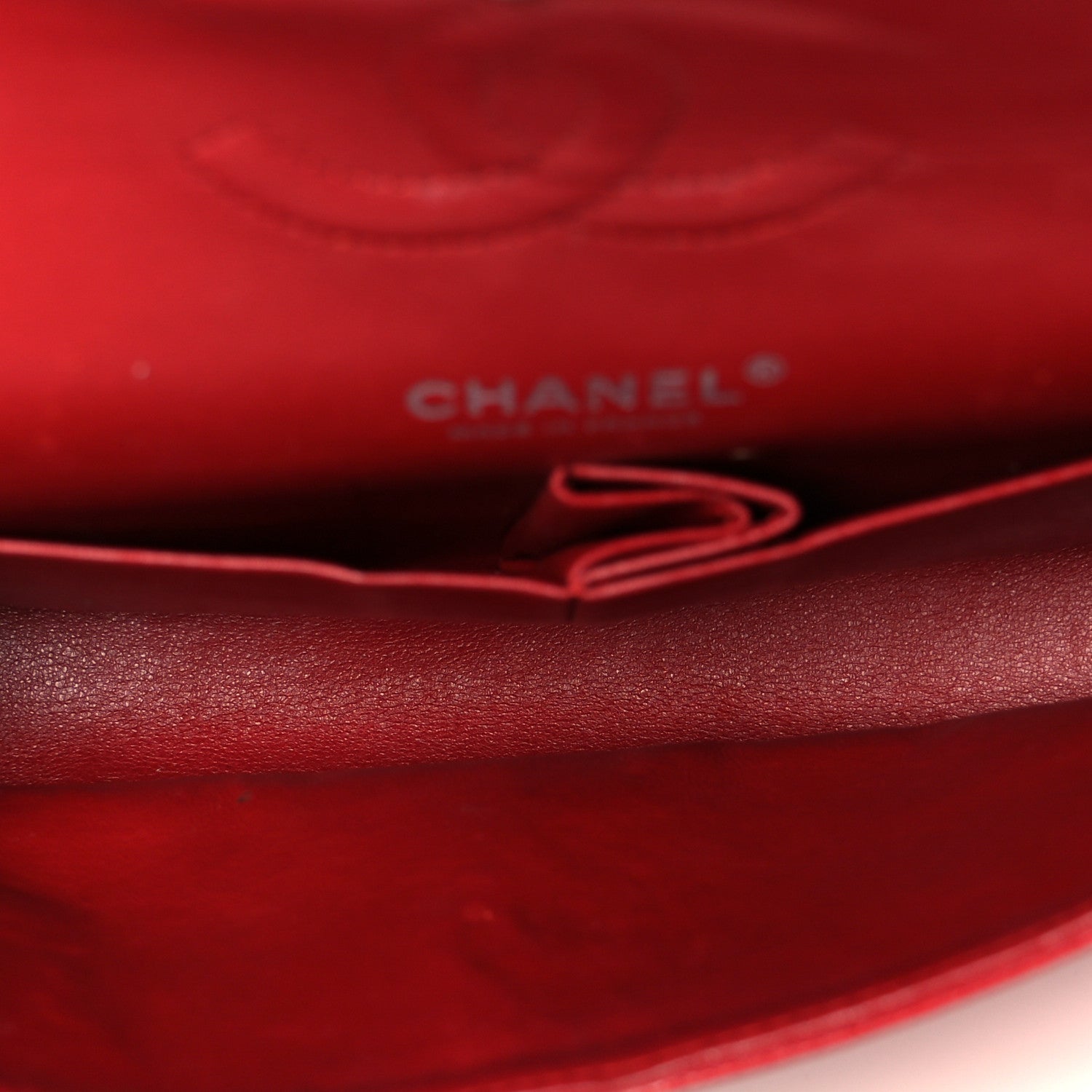 Chanel Caviar Quilted Medium Double Flap Red 5 of 11