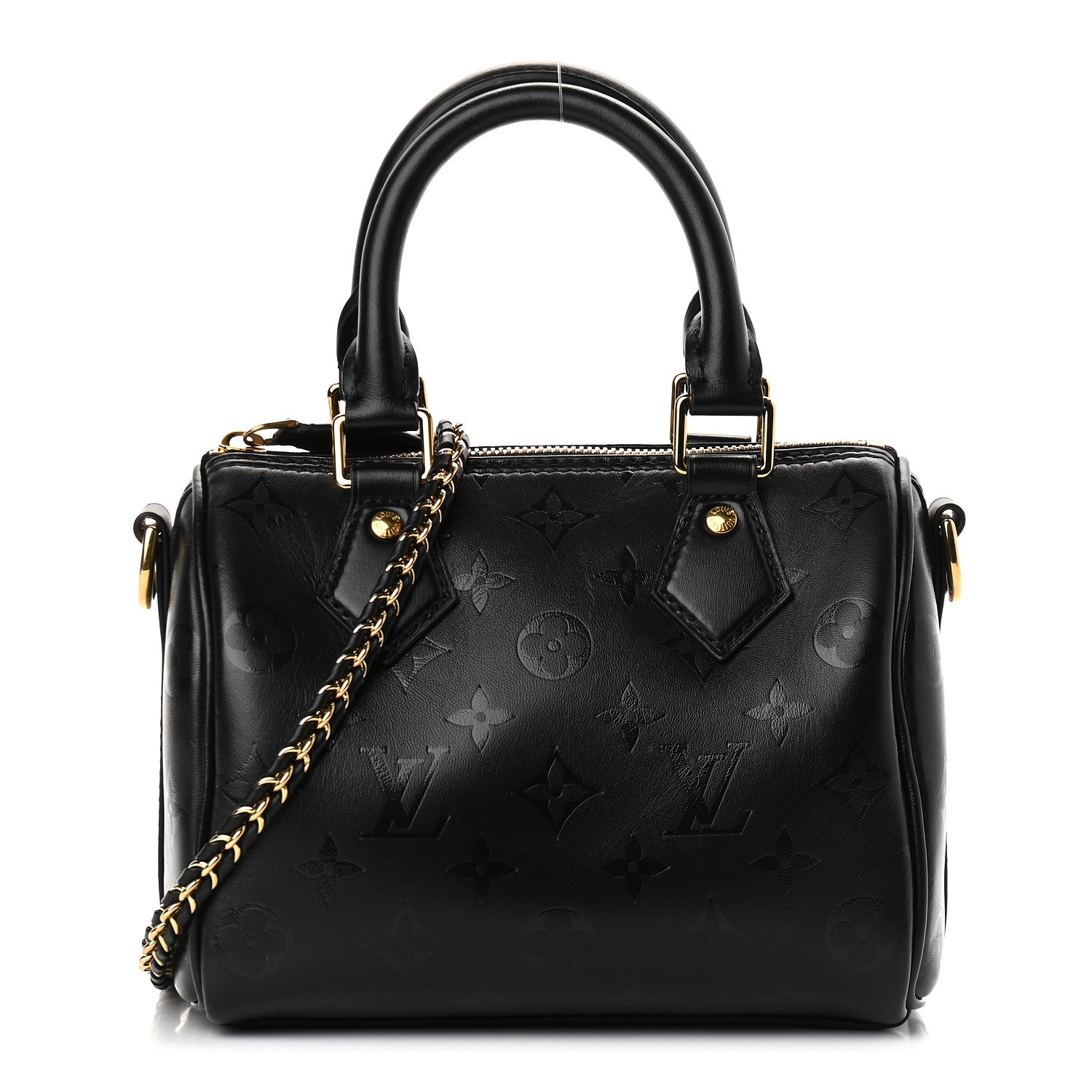 Louis Vuitton Monogram Ink Speedy BB Black 1 of 8