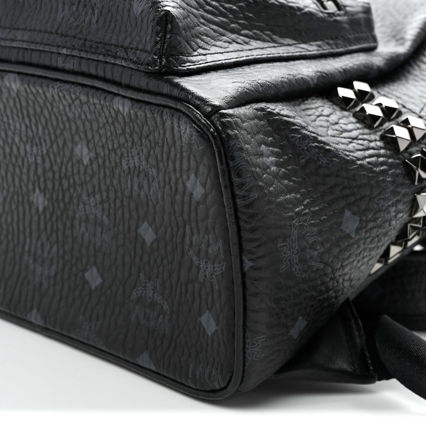 Visetos Small Side Stud Stark Backpack Black