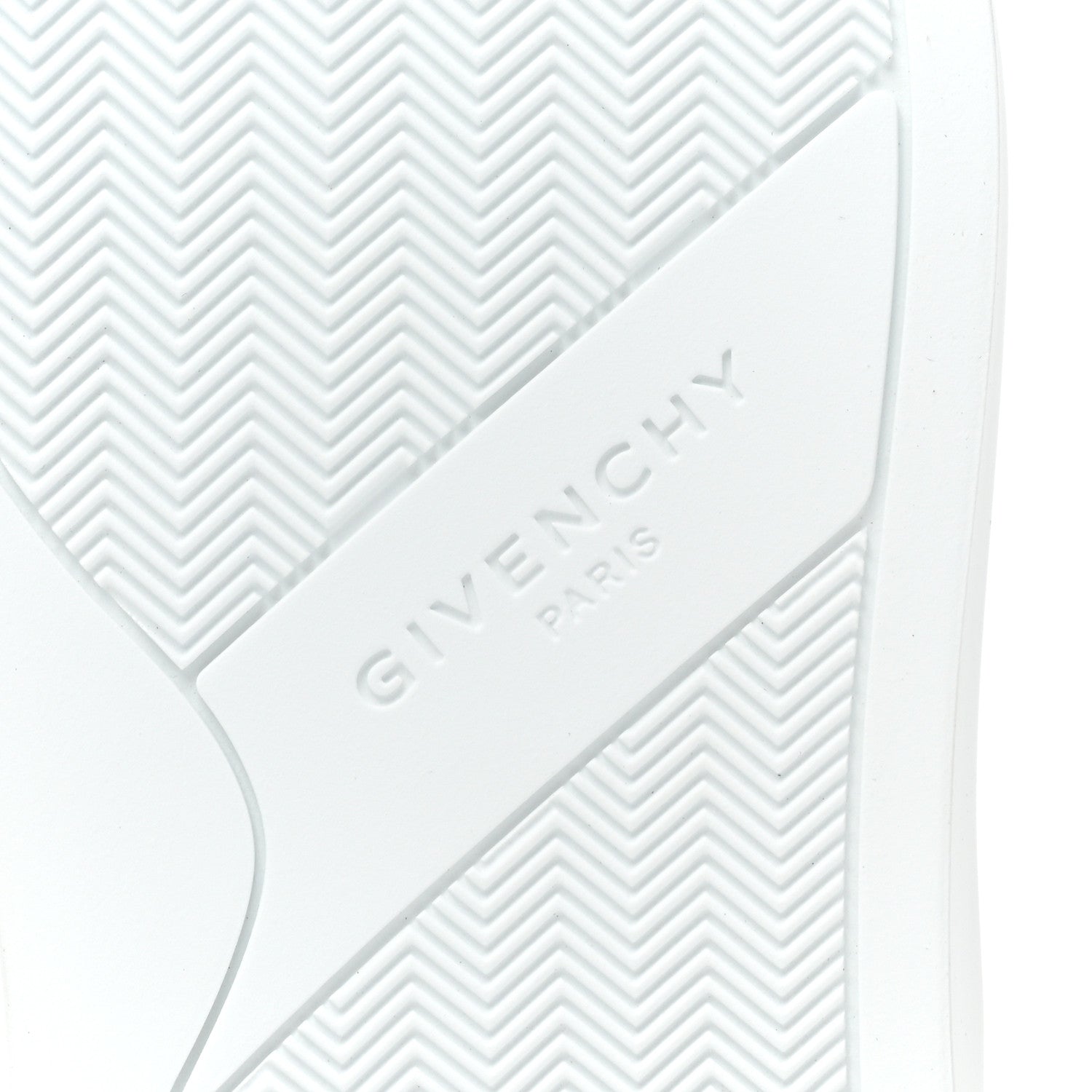 Givenchy Calfskin Band Logo Womens Urban Street Sneakers 38.5 White Black 7 of 10