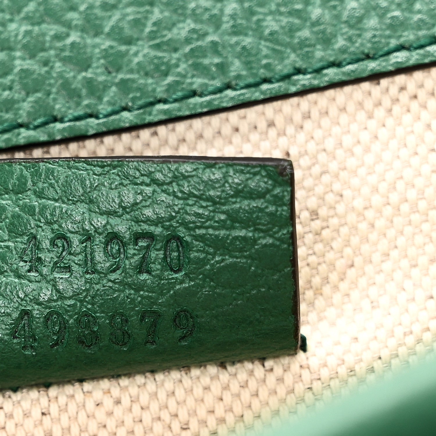 Gucci Calfskin Mini Dionysus Shoulder Bag Emerald 7 of 10